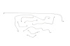 Austin Healey 3000 BJ8 Brake Line Kits Left Hand Drive With Servo -1961 1962 - image 1