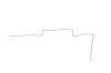 Plymouth Barracuda Fuel Supply Line -1970 1971 1972 1973 1974 - image 1