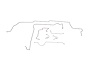 Plymouth Satellite Brake Line Kits Standard Disc - 8-3/4 in and Dana Axle -1974 - image 1