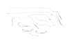 Buick Century Brake Line Kits With ABS - Rear Drum -1997 1998 1999 2000 2001 2002 2003 - image 1