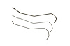 Oldsmobile Cutlass Carburetor Fuel Line -1978 1979 1980 1981 1982 1983 1984 1985 1986 1987 - image 1