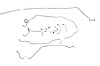Pontiac Firebird Brake Line Kit Standard Disc -1970 - image 1