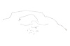 Pontiac Firebird Brake Line Kit Power Disc -1970 - image 1