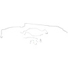 Complete Brake Line Kit 1971-1974 Camaro/Firebird Trans Am - image 1