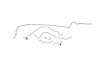 Chevrolet Camaro - Z28 Brake Line Kit Z28 Only - Standard Disc -1975 1976 1977 1978 1979 1980 - image 1