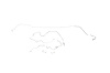 Chevrolet Camaro - Z28 Brake Line Kit Rear Disc - Non 7.75 Australian 9 Bolt Axle -1987 1988 1989 19 - image 1