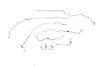 Chevrolet Camaro Brake Line Kit Standard Drum - Multi Leaf Spring 2 Pc. Front to Rear -1968 - image 1