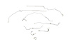 Chevrolet Camaro Brake Line Kit Power Drum - Multi Leaf Spring 2 Pc. Front to Rear -1968 - image 1