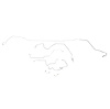 Chevrolet Camaro Brake Line Kit Rear Drum Brakes -1987 1988 1989 1990 1991 1992 - image 1