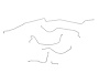Cadillac All Models Brake Line Kits Power Brakes -1962 1963 1964 - image 1
