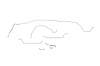 Chevrolet Malibu Brake Line Kits Hardtop - Standard Drum -1964 1965 - image 1