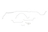 Chevrolet Malibu Brake Line Kits Hardtop - Small Block And 6 Cylinder - Standard Drum -1966 - image 1