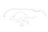 Chevrolet Chevelle Brake Line Kits Hardtop - Small Block And 6 Cylinder - Power Drum -1967 - image 1
