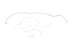 Chevrolet Chevelle Brake Line Kits Hardtop - Small Block And 6 Cylinder - Power Drum -1967 - image 1