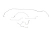Chevrolet Chevelle Brake Line Kits Hardtop - Small Block And 6 Cylinder - Standard Disc -1967 - image 1