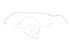 Chevrolet Chevelle Brake Line Kits Hardtop - Small Block And 6 Cylinder - Standard Disc -1967 - image 1