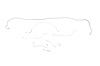 Chevrolet Malibu Brake Line Kits Power Drum - Small Block And 6 Cylinder -1967 - image 1
