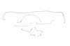Chevrolet Malibu Brake Line Kits Power Disc - Small Block And 6 Cylinder -1967 - image 1