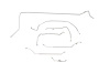 Chevrolet Chevelle Brake Line Kits Convertible - Power Drum -1968 1969 - image 1