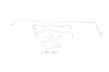 Mercury Cougar Brake Line Kits Standard Drum - 9 in Axle - 31 Spline -1968 1969 - image 1