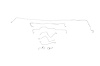 Mercury Cougar Brake Line Kits Standard Drum - 9 in Axle - 31 Spline -1968 1969 - image 1