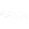 Mercury Cougar Brake Line Kits Power Disc -1970 - image 1