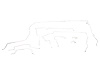 Mercury Cougar Brake Line Kits V8 -1985 1986 - image 1