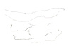 Chevy / GMC Pick Up Brake Line Kits 2WD Long Bed - Power Disc -1976 1977 1978 1979 1980 - image 1