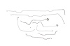Chevy / GMC Pick Up Brake Line Kits 4WD Long Bed - Power Disc -1976 1977 1978 1979 1980 - image 1