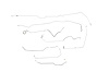 Chevy / GMC Blazer Brake Line Kits 4WD Power Disc -1976 1977 1978 1979 1980 - image 1