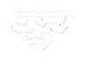 Chevy / GMC Pick Up Brake Line Kits 4WD Camper Special With Load Sensor and 5 in Offset -1982 1983 1 - image 1