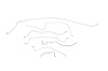 Chevy / GMC Van G30 Brake Line Kits 3500 Express Van - Short Wheelbase -1997 1998 1999 2000 2001 200 - image 1
