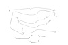 Chevy / GMC Pick Up Brake Line Kits W/ Stainless Braided Hoses 4WD Regular Cab Short Bed -2001 2002 - image 1