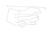 Chevy / GMC Pick Up Brake Line Kits W/ Stainless Braided Hoses 4WD Regular Cab Long Bed -2003 2004 - image 1