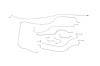 Chevy / GMC Pick Up Brake Line Kits W/ Rubber Hoses 4WD Extended Cab Short Bed -2003 2004 - image 1