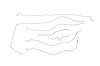 Chevy / GMC Pick Up Brake Line Kits W/ Stainless Braided Hoses 4WD Regular Cab Long Bed -2003 2004 2 - image 1