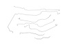 Chevy / GMC Suburban Brake Line Kits W/ Rubber Hoses Suburban -2001 2002 - image 1