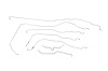 Chevy / GMC Pick Up Brake Line Kits 4WD Crew Cab Short Bed -2003 2004 2005 2006 - image 1