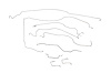 Chevy / GMC Pick Up Brake Line Kits W/ Stainless Braided Hoses 4WD Crew Cab Long Bed -2003 2004 2005 - image 1