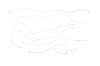 Chevy / GMC Pick Up Brake Line Kits W/ Stainless Braided Hoses 2WD Regular Cab Long Bed - Dual Rear - image 1
