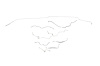 Chevy / GMC S series S10 Brake Line Kits 2WD Extended Cab Long Bed With Rear Drum Brakes -2001 - image 1
