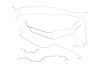 Chevy / GMC Pick Up Brake Line Kits W/ Stainless Braided Hoses 2WD Regular Cab Short Bed -2002 - image 1