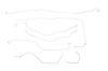 Chevy / GMC Pick Up Brake Line Kits 2WD Extended Cab Short Bed with Quadrasteer -2002 - image 1
