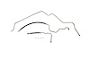 CTF1084-SC Fuel Feed Line Set for 1987 Chevrolet/GMC V-Series 1/2 and 3/4 Ton Truck [Stainless Steel] - image 1