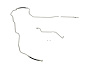 CTF1152-SC Fuel Feed Line Set for 2001-2003 Chevrolet/GMC 3/4 Ton Heavy Duty Truck [Stainless Steel] - image 1