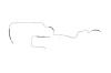 CTF1158-SC Fuel Feed Line Set for 2001-Mid 04 Chevrolet/GMC 3/4 Ton Heavy Duty and 1 Ton Truck [Stainless Steel] - image 1