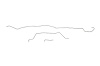 CTR1017-S Fuel Return Line Set for 1985-1990 Chevrolet S10 and GMC S15 Truck [Stainless Steel] - image 1