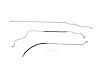 CTR1057-SC Fuel Return Line Set for 1992-1994 Chevy Full Size Blazer, GMC Jimmy/1995 Tahoe/1992-1995 GMC Yukon [Stainless Steel] - image 1
