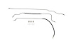 CTR1068-SC Fuel Return Line Set for 1996-1999 Chevrolet Tahoe and GMC Yukon [Stainless Steel] - image 1