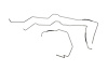 Chevy / GMC Pick up Transmission Lines Sold In Pairs -2001 2002 - image 1